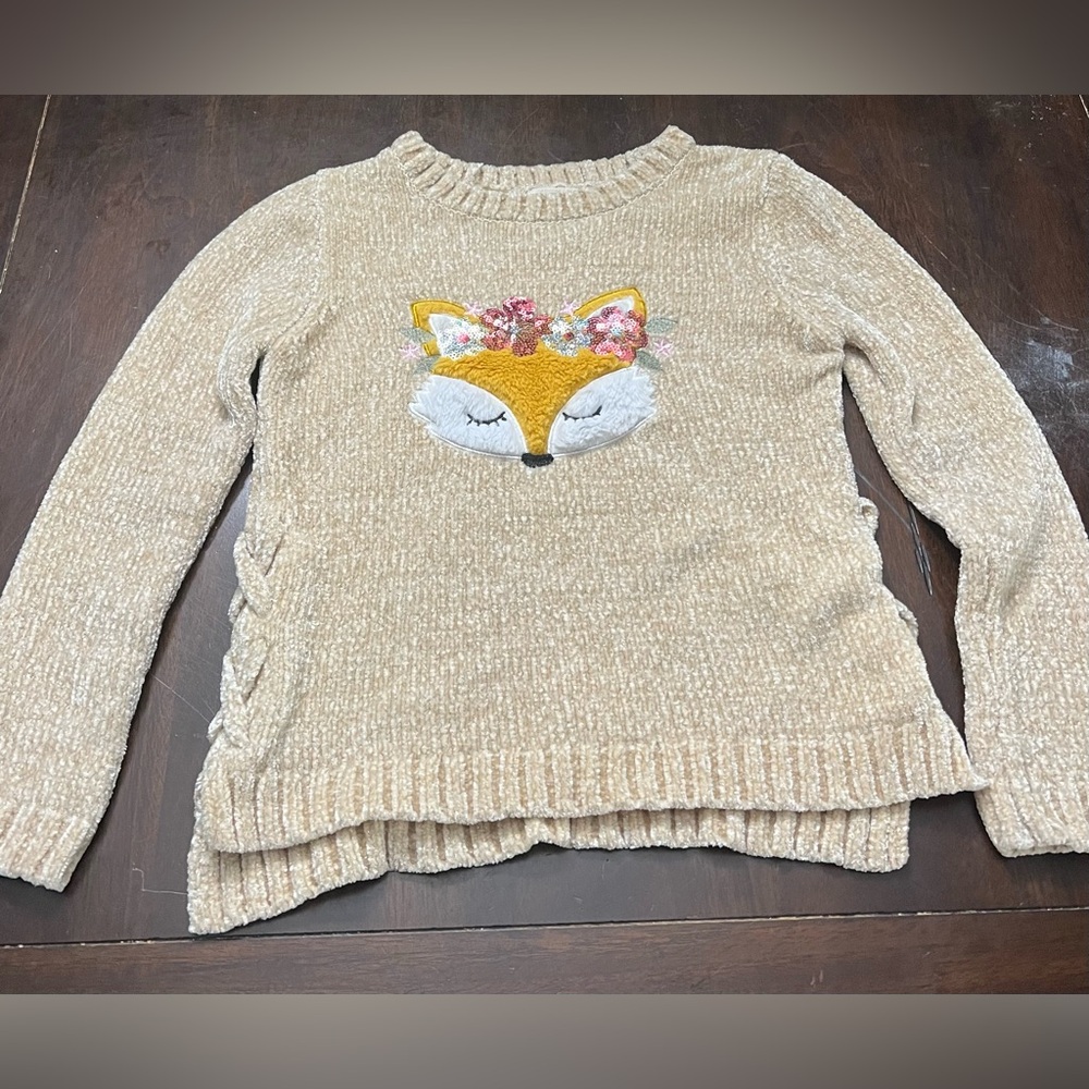 Fox Embroidered Sweater
